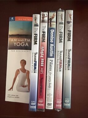 Fitness and yoga DVD Collection